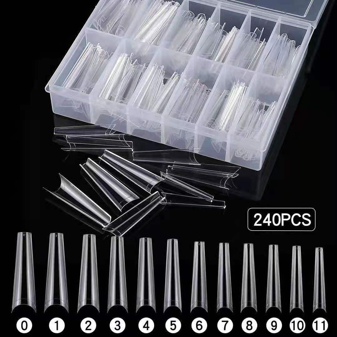 Elegant Acrylic French Nail Tips for Stunning Nail Art