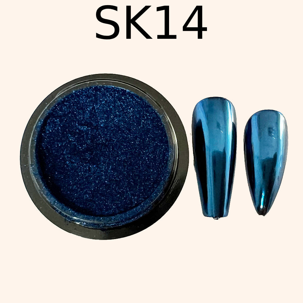 Chrome Mirror Effect Powder Pearl “Kvadrat”