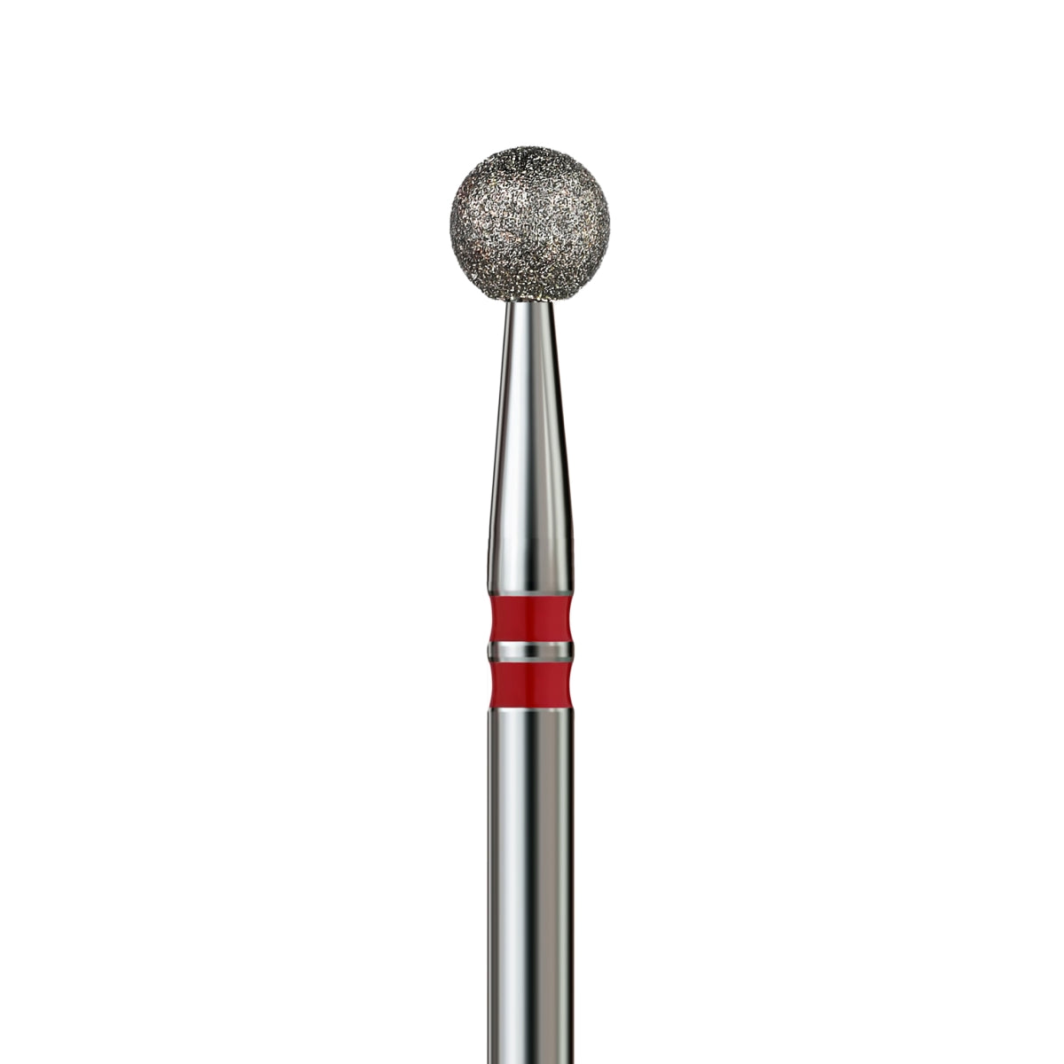 KVADRO Diamond Nail Drill Bit – Ball 0.40 mm – Red (#612)